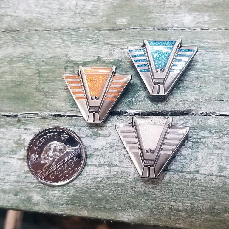 Stargate Chevron Mini Enamel Pin – Dragonstorm Studios